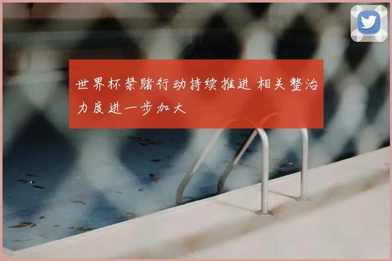 世界杯禁赌行动持续推进 相关整治力度进一步加大